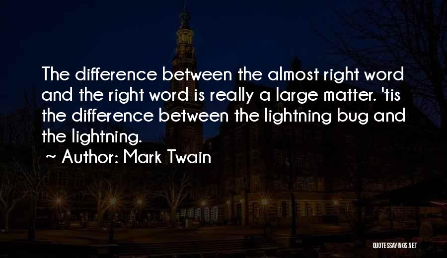 Mark Twain Writing Quotes By Mark Twain