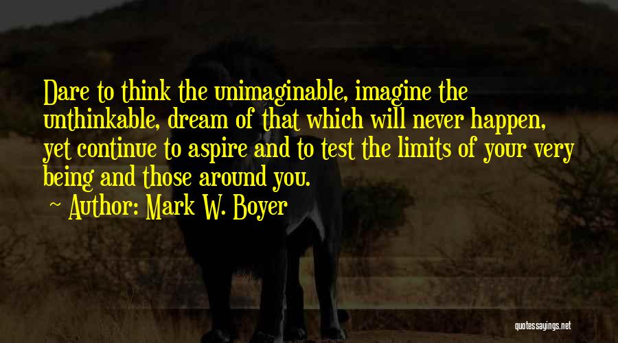 Mark W. Boyer Quotes 1159787