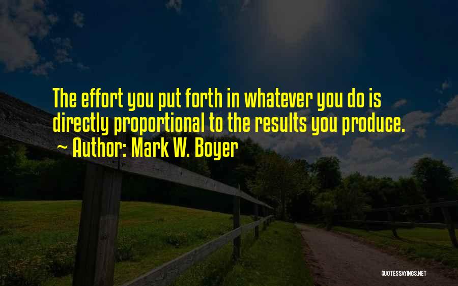 Mark W. Boyer Quotes 1408569