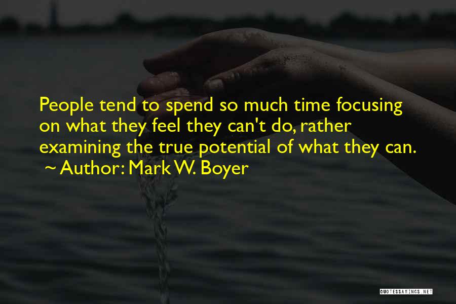 Mark W. Boyer Quotes 169021