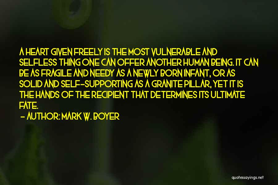 Mark W. Boyer Quotes 1982085