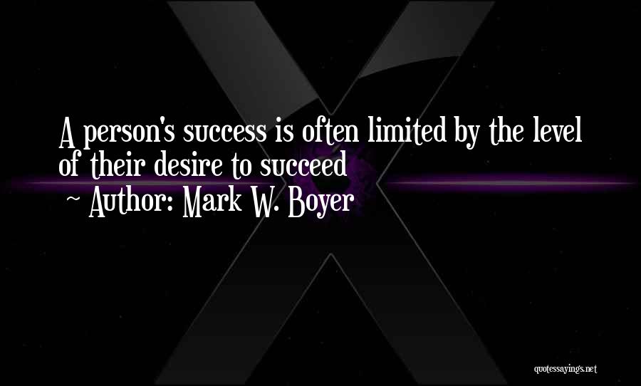 Mark W. Boyer Quotes 444634