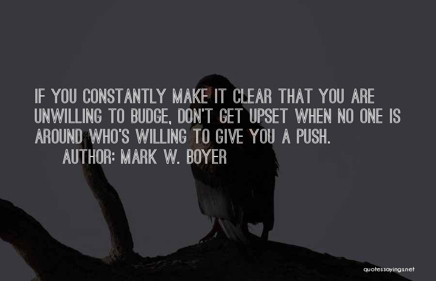 Mark W. Boyer Quotes 967528