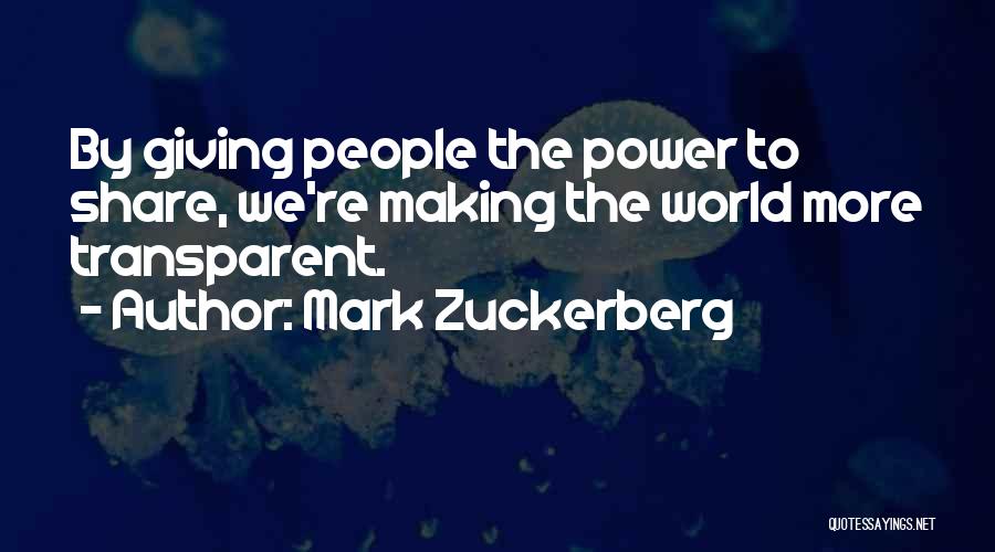 Mark Zuckerberg Quotes 2056484