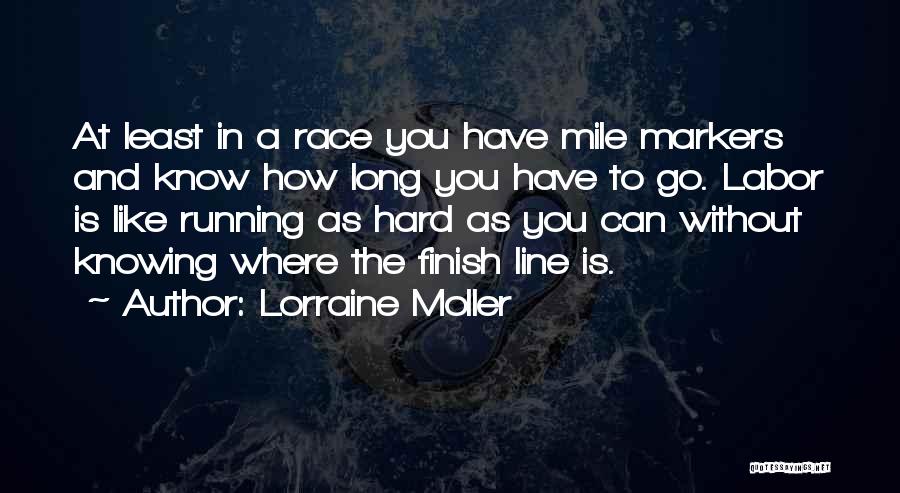 Markers Quotes By Lorraine Moller