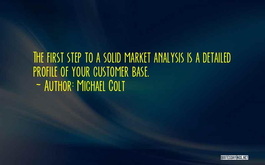 Market Analysis Quotes By Michael Colt
