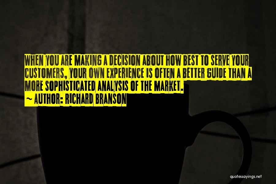 Market Analysis Quotes By Richard Branson