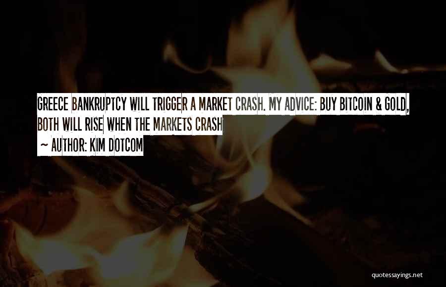 Market Crash Quotes By Kim Dotcom