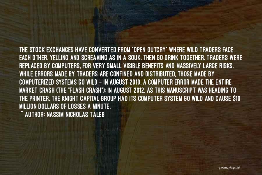 Market Crash Quotes By Nassim Nicholas Taleb