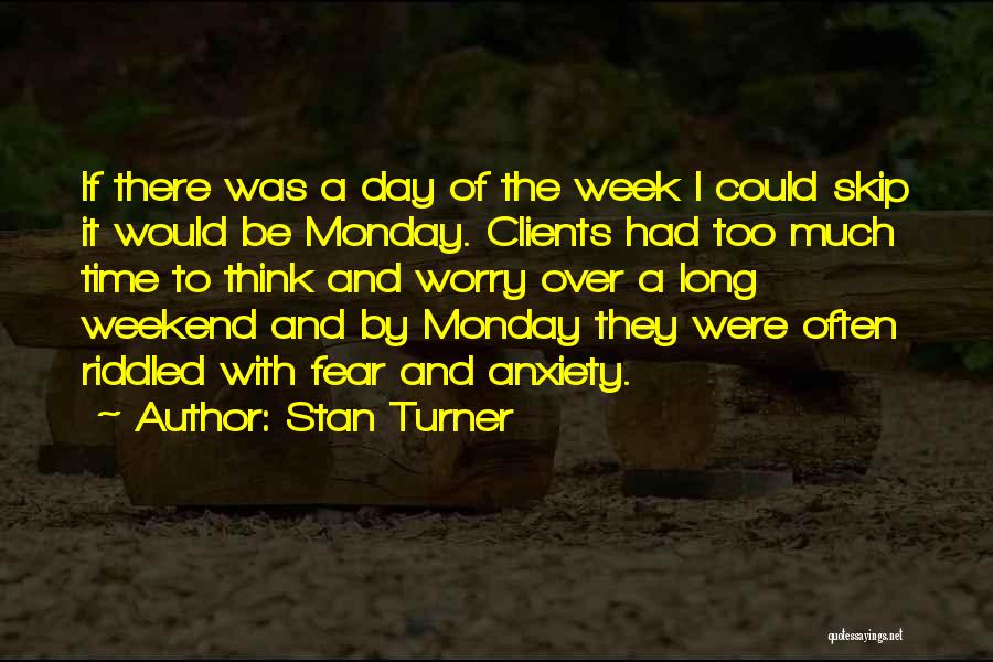 Market Crash Quotes By Stan Turner