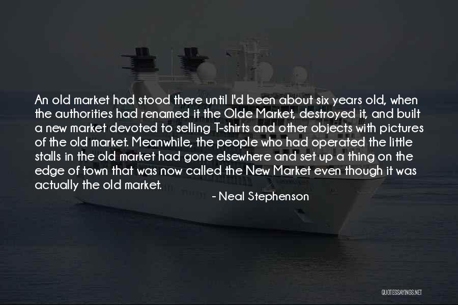Market Edge Quotes By Neal Stephenson Market Edge Quotes By Neal Stephenson