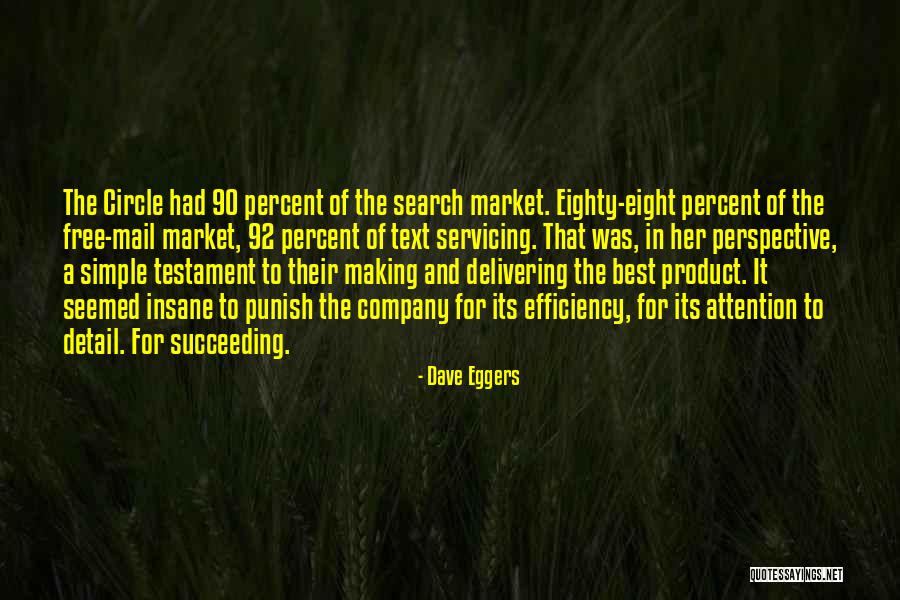 Market Efficiency Quotes By Dave Eggers