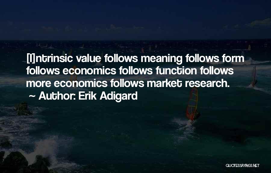 Market Research Quotes By Erik Adigard