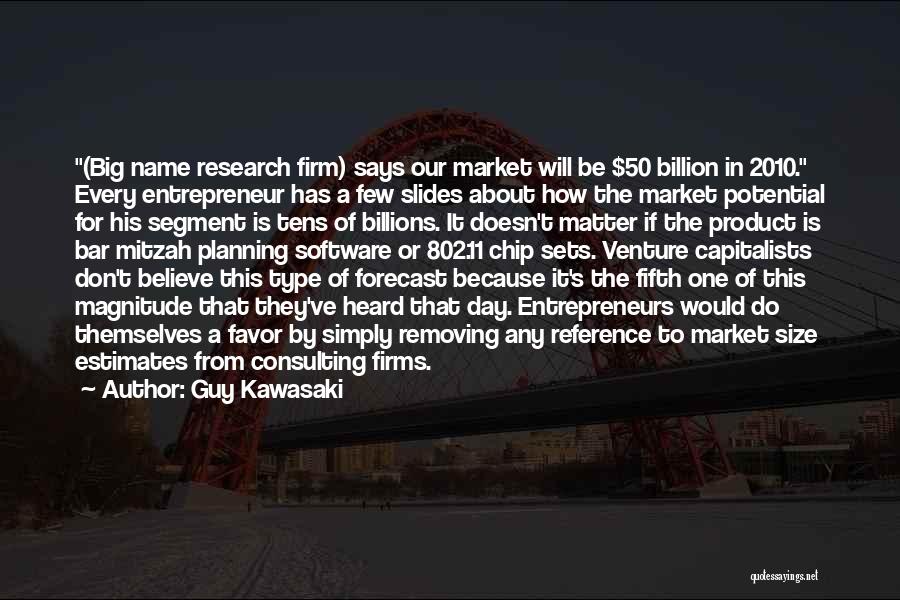 Market Research Quotes By Guy Kawasaki