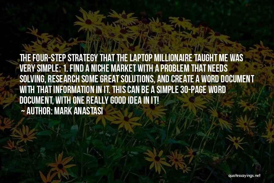 Market Research Quotes By Mark Anastasi