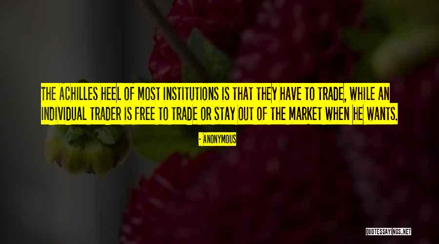 Market Trader Quotes By Anonymous Market Trader Quotes By Anonymous
