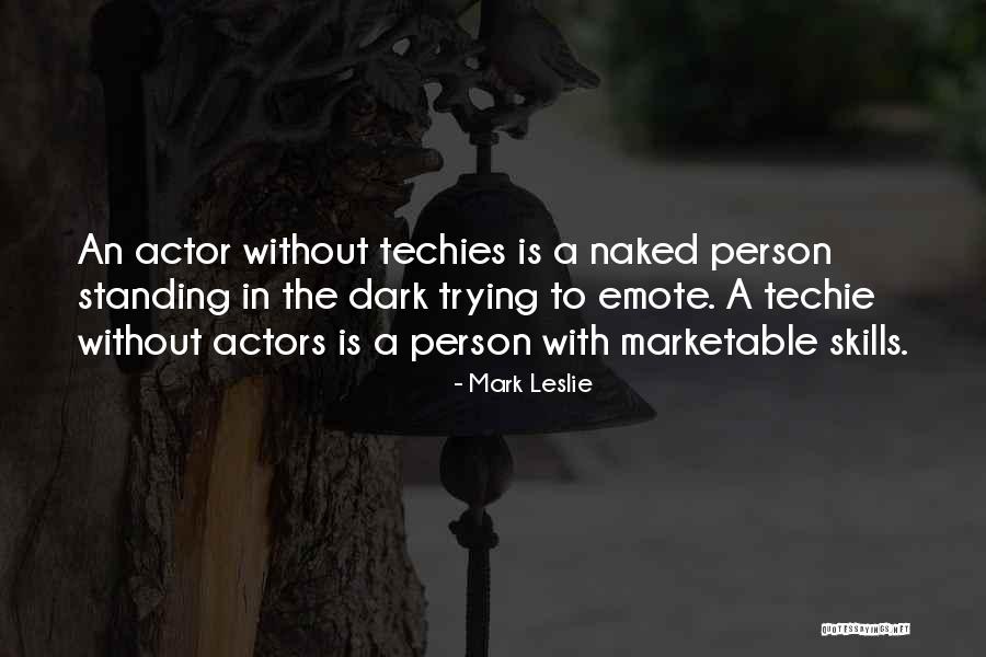Marketable Quotes By Mark Leslie Marketable Quotes By Mark Leslie