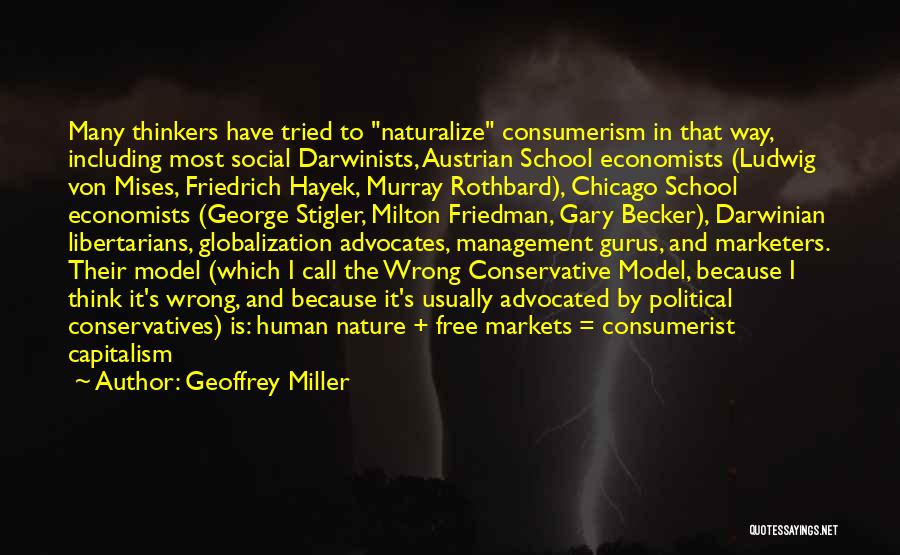 Marketers Quotes By Geoffrey Miller
