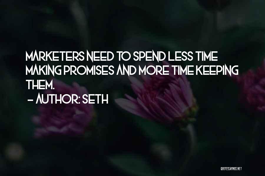 Marketers Quotes By Seth