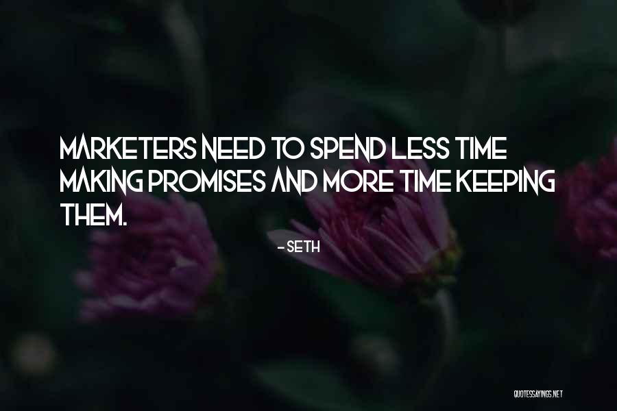 Marketers Quotes By Seth