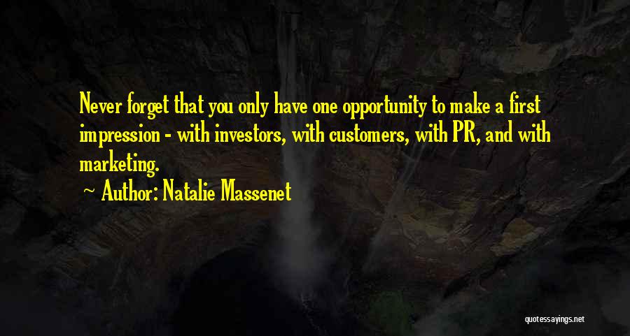 Marketing And Pr Quotes By Natalie Massenet