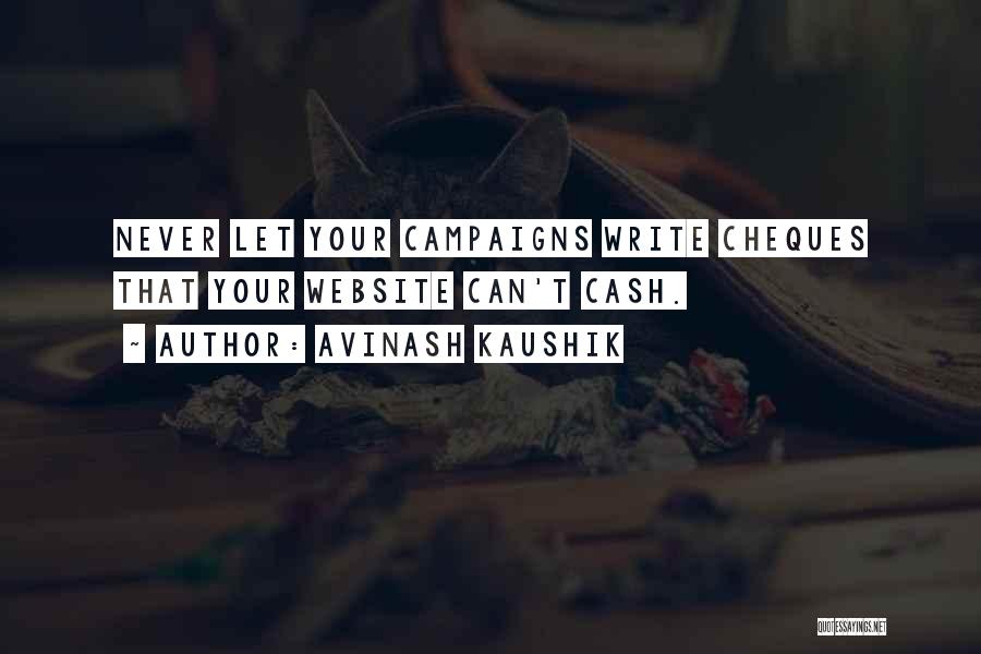 Marketing Campaigns Quotes By Avinash Kaushik