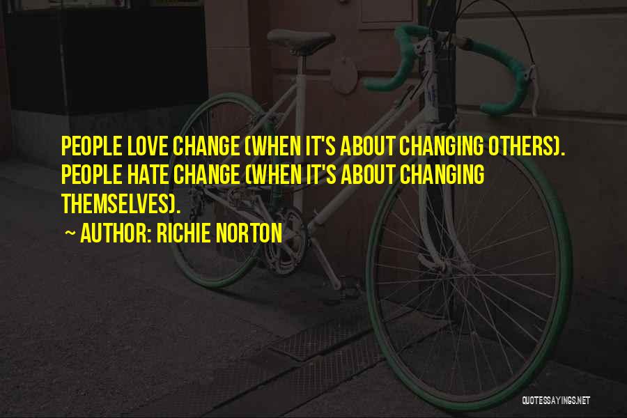 Marketing Change Quotes By Richie Norton