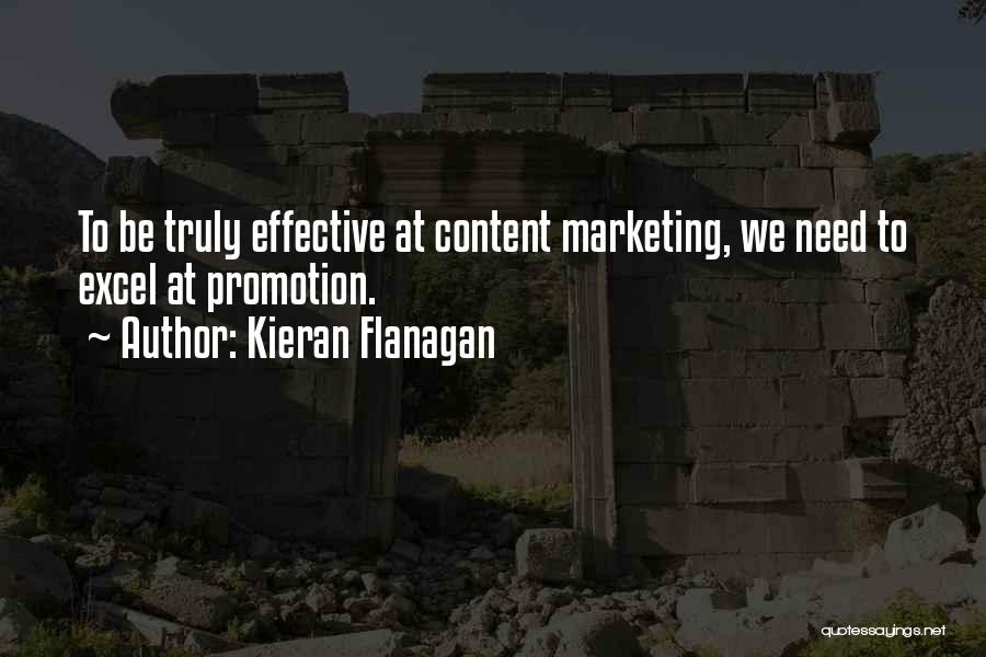 Marketing Content Quotes By Kieran Flanagan