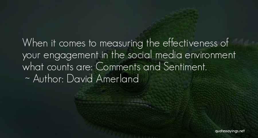 Marketing Effectiveness Quotes By David Amerland