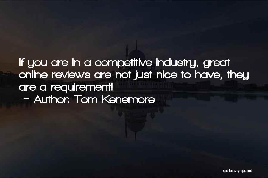 Marketing Management Quotes By Tom Kenemore