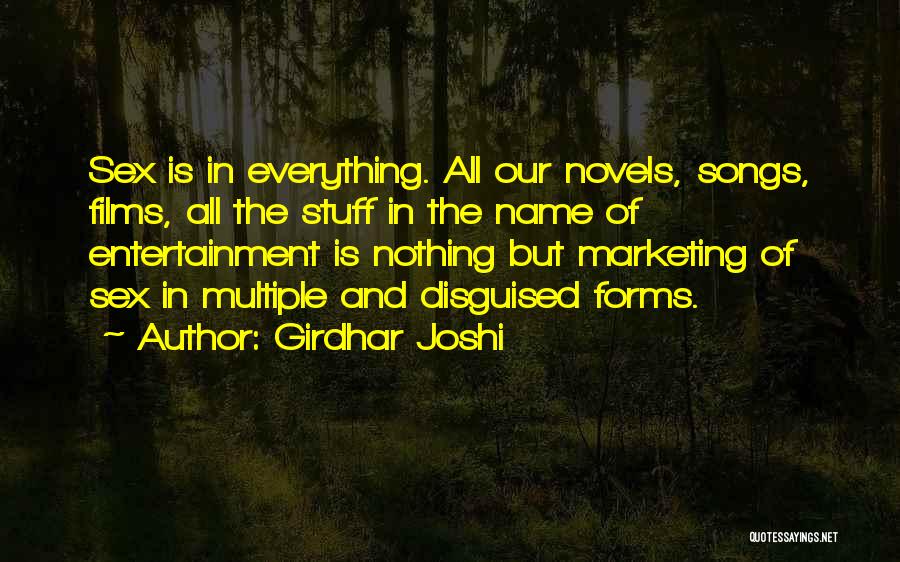 Marketing Quotes By Girdhar Joshi