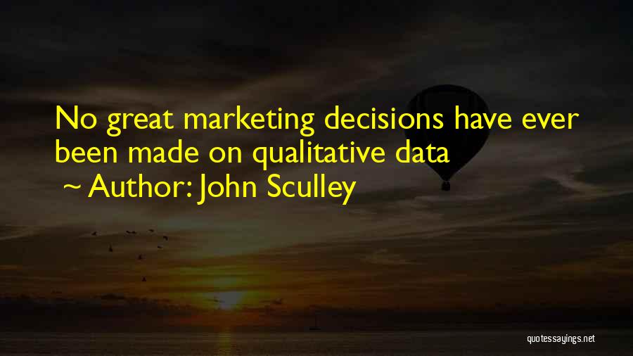 Marketing Quotes By John Sculley