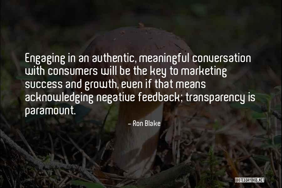 Marketing Success Quotes By Ron Blake Marketing Success Quotes By Ron Blake