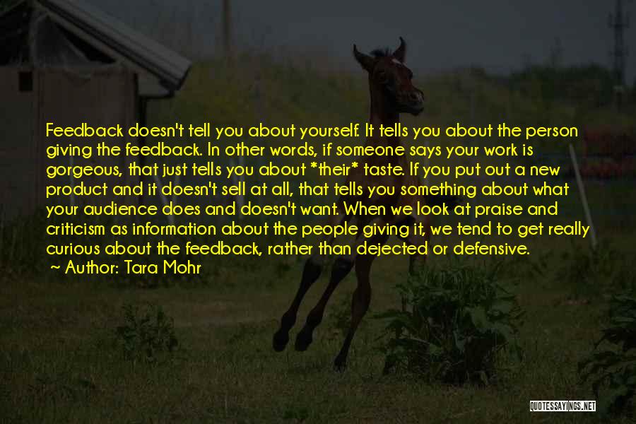 Marketing Yourself Quotes By Tara Mohr