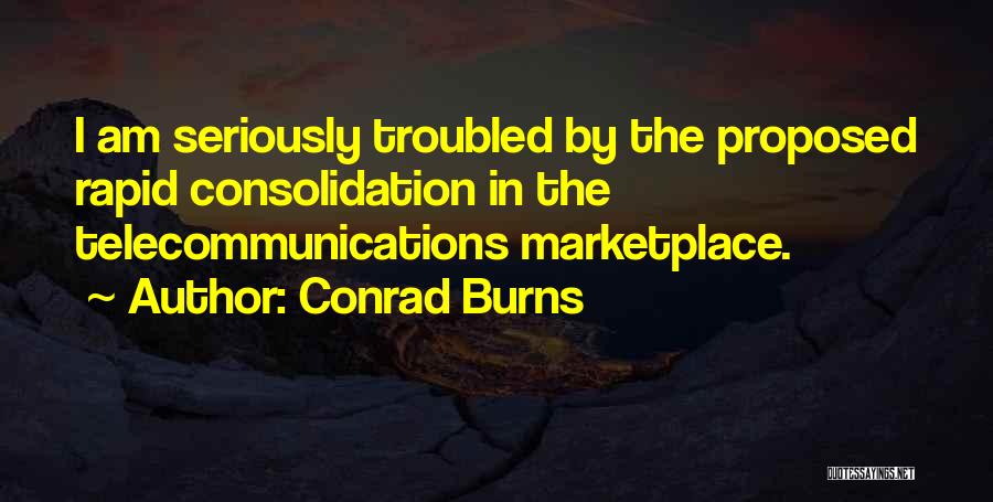 Marketplace Quotes By Conrad Burns