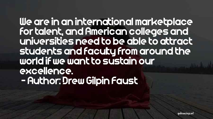 Marketplace Quotes By Drew Gilpin Faust