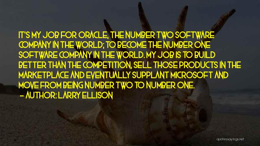 Marketplace Quotes By Larry Ellison