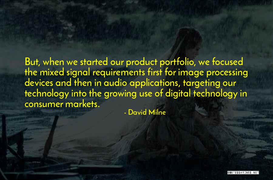 Markets Quotes By David Milne