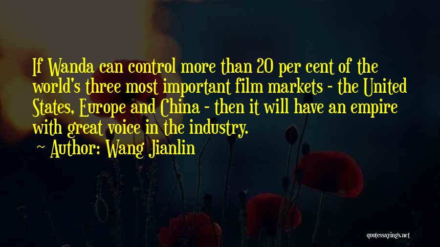 Markets Quotes By Wang Jianlin