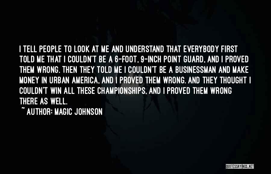 Markevitch Property Quotes By Magic Johnson