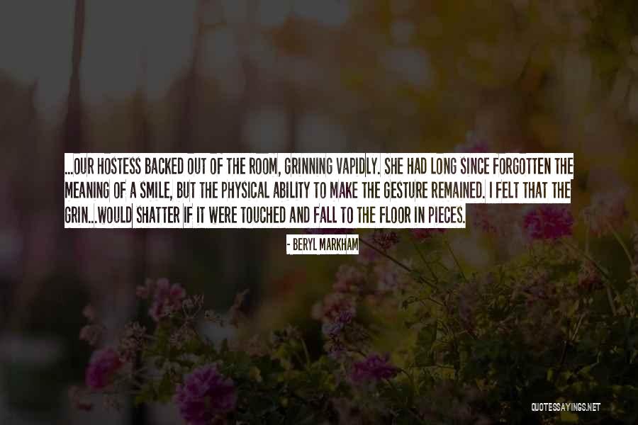 Markham Quotes By Beryl Markham Markham Quotes By Beryl Markham