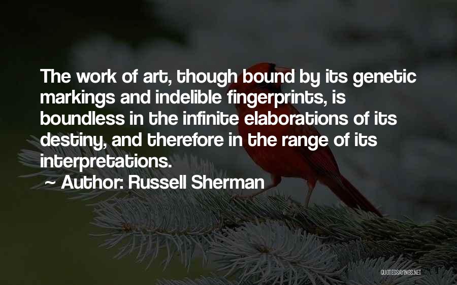 Markings Quotes By Russell Sherman