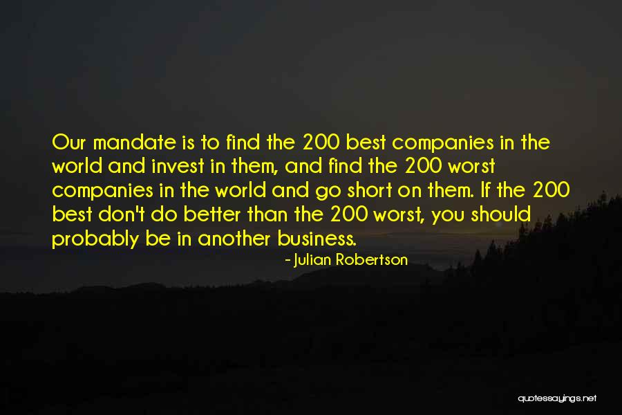 Markiss Cherry Quotes By Julian Robertson Markiss Cherry Quotes By Julian Robertson