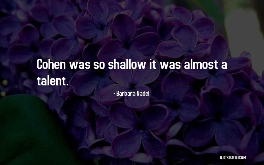 Markowich Mural Artist Quotes By Barbara Nadel Markowich Mural Artist Quotes By Barbara Nadel