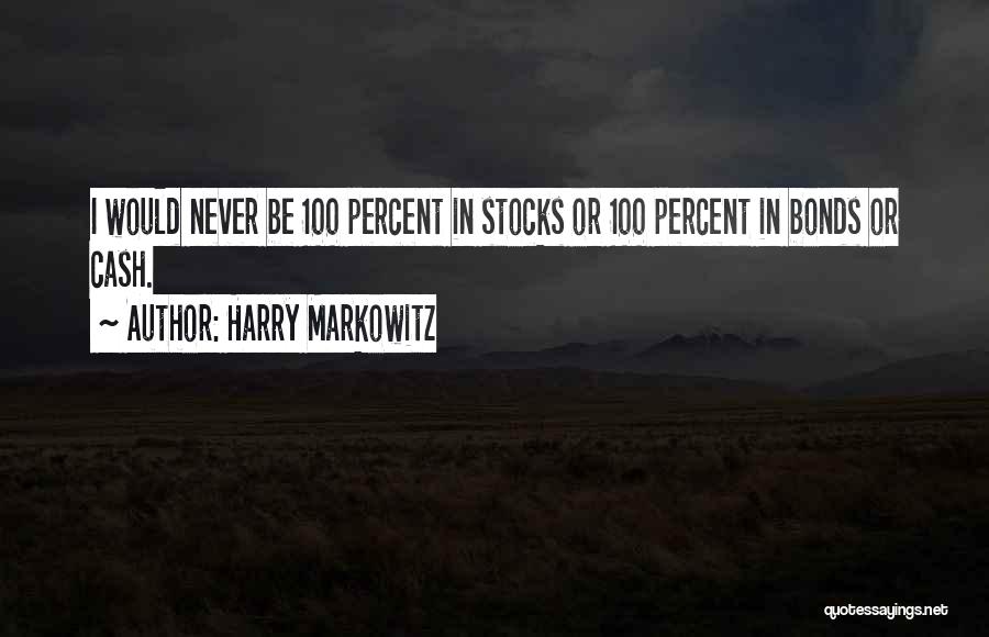 Markowitz Quotes By Harry Markowitz