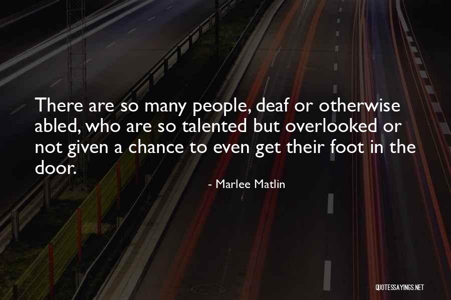 Marlee Matlin Quotes 2024753 Marlee Matlin Quotes 2024753