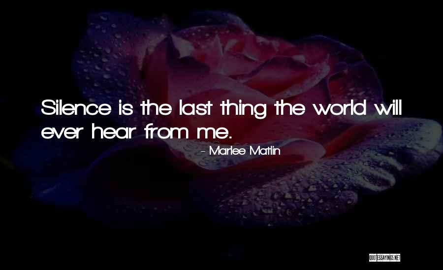 Marlee Matlin Quotes 370411 Marlee Matlin Quotes 370411