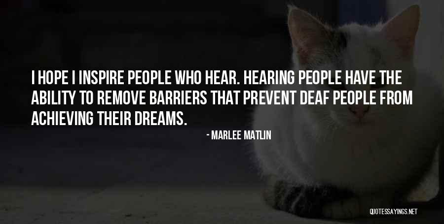 Marlee Matlin Quotes 562723 Marlee Matlin Quotes 562723