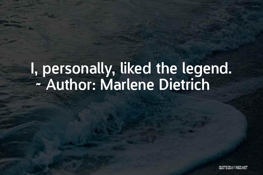 Marlene Dietrich Quotes 1021836