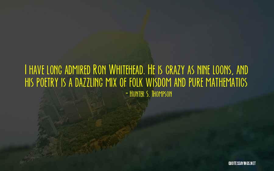 Marleys Hilton Quotes By Hunter S. Thompson Marleys Hilton Quotes By Hunter S. Thompson